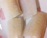 離乳食 後期前半 〜白身魚のだし煮〜作り方1写真