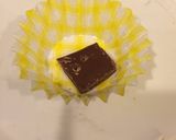 おかずカップと一口チョコでチョコアイス作り方1写真