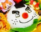 簡単!妖怪ウォッチ☆おにぎり侍☆キャラ弁作り方4写真
