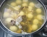 醤油麹出汁激ウマ鱧白菜トロ旨卵豆腐鍋作り方13写真