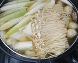 醤油麹出汁激ウマ鱧白菜トロ旨卵豆腐鍋作り方15写真