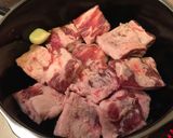 圧力鍋で柔らか豚バラ軟骨のバルサミコ酢煮作り方2写真