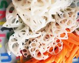 ほうれん草☆れんこん入り白和え作り方3写真