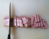 簡単子供が喜ぶ白菜とベーコンのクリーム煮作り方1写真