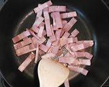 簡単子供が喜ぶ白菜とベーコンのクリーム煮作り方3写真