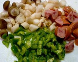 レンジで簡単♪きのこのカレー炒飯♡作り方2写真