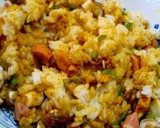 レンジで簡単♪きのこのカレー炒飯♡作り方4写真