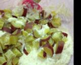 さつまいもとリンゴの炊飯器ケーキ作り方5写真