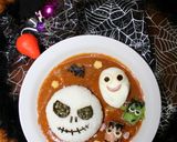 ハロウィン♥お弁当にも　ゆで卵おばけ作り方3写真