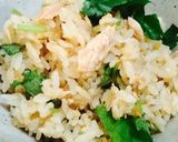 炊飯器にポン♬鮭ご飯作り方4写真