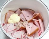 サラダ大根とハムのマヨサラダ作り方4写真