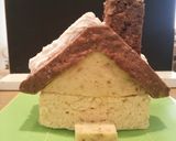 レンジで簡単☆かわいいお菓子の家ケーキ作り方4写真