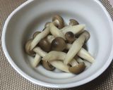 しめじの梅ポン酢作り方1写真