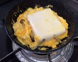 ふわふわ卵の絹豆腐作り方3写真
