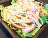 美味しい♡柿の冷製パスタ♡作り方2写真