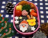 デコレーション弁当❤サンタとトナカイ弁当作り方6写真
