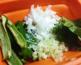レトルト活用、簡単グリーンカレー作り方1写真
