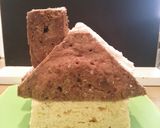 レンジで簡単☆かわいいお菓子の家ケーキ作り方5写真