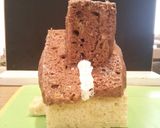 レンジで簡単☆かわいいお菓子の家ケーキ作り方6写真