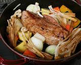 ストウブ×茅乃舎だしで和風ポットロースト作り方5写真