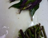 金時草の天ぷら作り方2写真