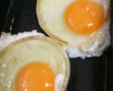 玉ねぎの輪っかで☆旨カワまん丸目玉焼き作り方3写真