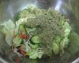 オッサンの雑魚とろろ昆布サラダ作り方1写真
