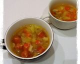 ３度美味しい簡単リメイク具沢山野菜スープ作り方5写真