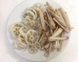 簡単ヘルシーダイエット茹でる根菜パスタ作り方1写真