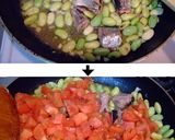 豆と秋刀魚のトマト煮込み☆(水煮缶使用)作り方2写真