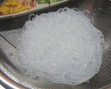 酒のつまみに絶品。蒲焼うなぎと春雨サラダ作り方2写真