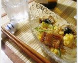 酒のつまみに絶品。蒲焼うなぎと春雨サラダ作り方6写真