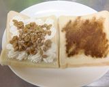 納豆とコーヒーのホイップサンド☀作り方2写真