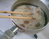 ランチに！ クリームソースの オムレツ♪作り方4写真