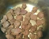 圧力鍋で簡単☆大根と牛ブロック肉の煮物★作り方3写真