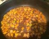 みかんの皮の酸味が効いた甘酸っぱい角煮作り方6写真