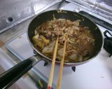 もやし 白菜 豚肉の オイスター炒め！作り方4写真