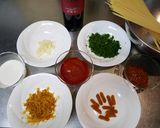 簡単！美味♪からすみのうにクリームパスタ作り方2写真