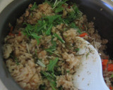 簡単♡ツナ缶と塩昆布で炊き込みご飯♬作り方2写真