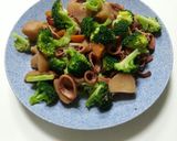 『いかとじゃがいものバター醤油煮』作り方5写真