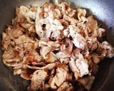 さつまいもと豚肉の甘辛煮作り方2写真