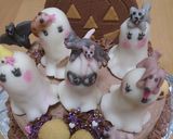 マジパンで♥オバケちゃんケーキ(☆∀☆)作り方7写真