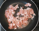 簡単　残り物白菜と野菜の八宝菜（中華丼）作り方10写真