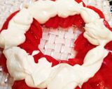 クリスマス♡リース型カプレーゼ(経済的)作り方5写真