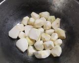 里芋を使ったいも餅作り方1写真