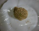 レンジで作る簡単さつまいものごま団子作り方5写真