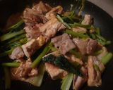 小松菜と豆腐のオイスター炒め♪作り方5写真