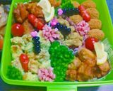 運動会のお弁当 2014 保育園 覚書作り方3写真