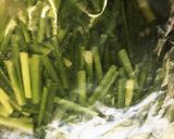 スピード副菜☆ちくわとニラの胡麻マヨ炒め作り方3写真