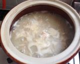 朝食に、夜食に最適！鶏ごぼうの中華粥作り方4写真